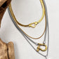 Larger Than Life | Bold Stainless Steel Layered Necklace